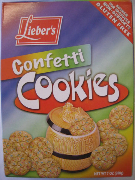 Liebers Confetti Cookies Gluten Free