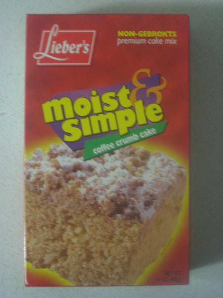 Liebers Coffee Crumb Cake Mix