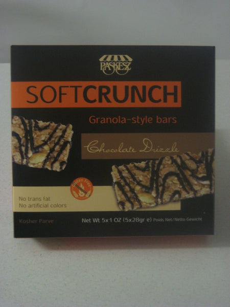 Paskesz Soft Crunch Chocolate Drizzle Granola Style Bar