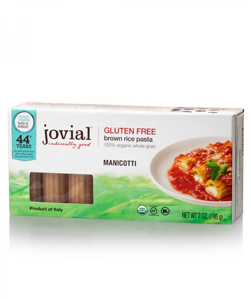 Jovial Gluten Free Pasta - Manicotti