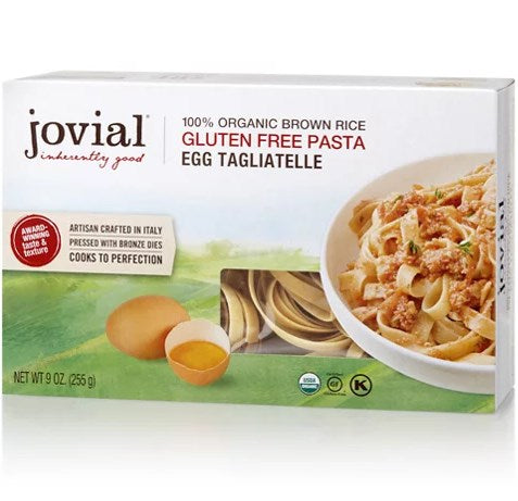 Jovial Foods Egg Tagliatelle Gluten Free Egg Pasta