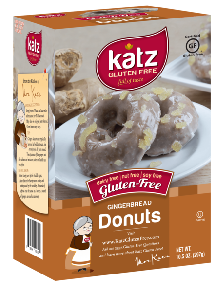 Katz Gluten Free Gingerbread Donuts