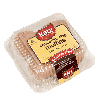 Katz Chocolate Chip Muffins - Gluten Free