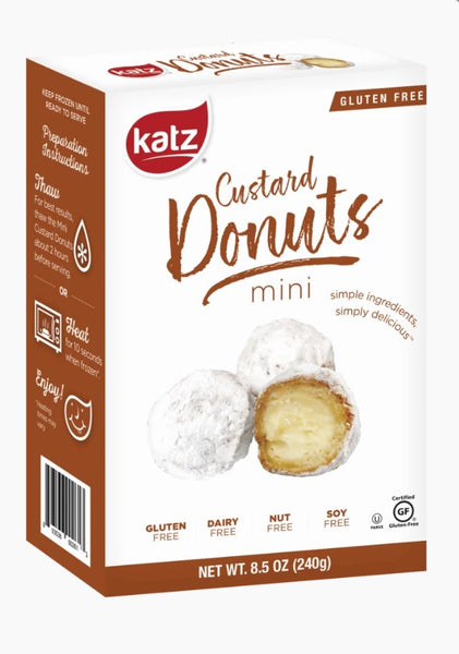 Katz Gluten Free Mini Custard Donuts