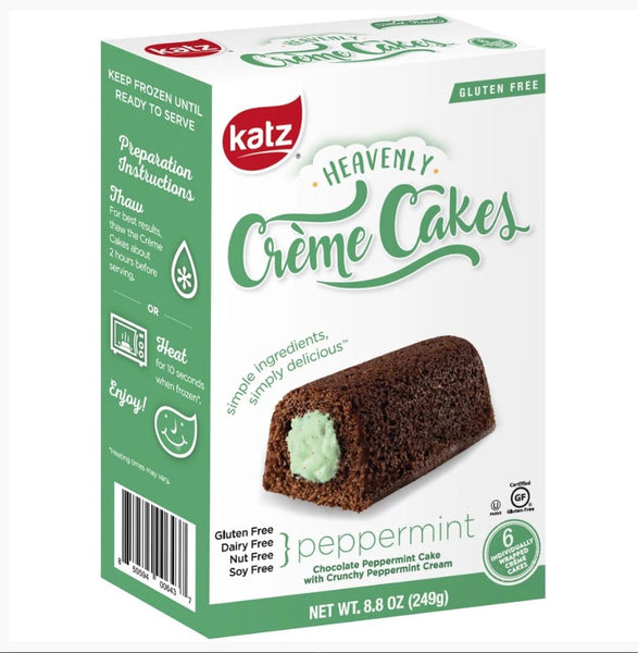 Katz Gluten Free Peppermint Heavenly Crème Cakes
