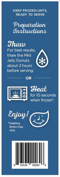 Katz Gluten Free Mini Jelly Donuts