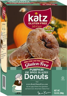 Katz Gluten Free Pumpkin  Spice Glazed Donuts