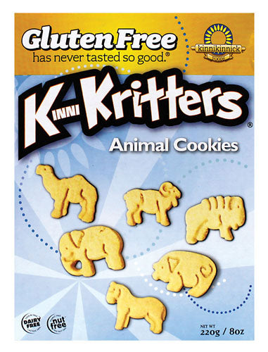 Kinnikinnick Vanilla KinniKritter Animal Cookies