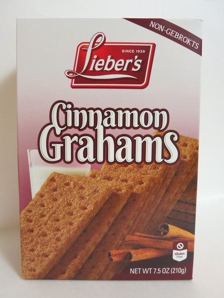 Liebers Gluten Free Cinnamon Grahams