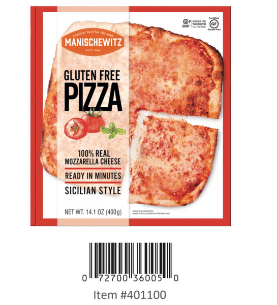 Manischewitz Gluten Free Pizza