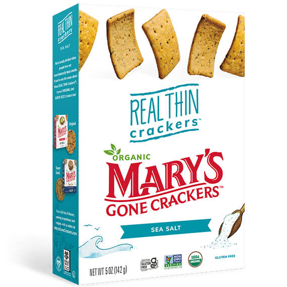 Marys Gone Crackers Sea Salt Thins