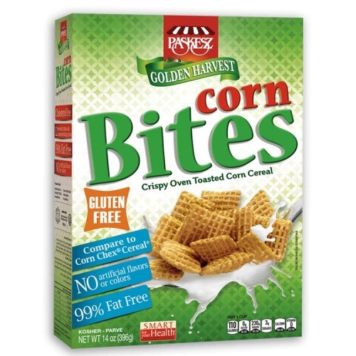 Paskesz Corn Bites Cereal Gluten Free