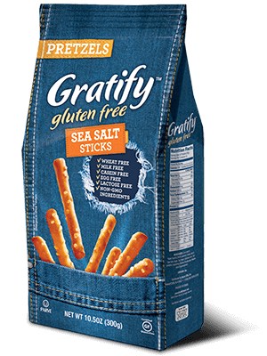 Gratify Gluten Free Sea Salt Pretzel Sticks