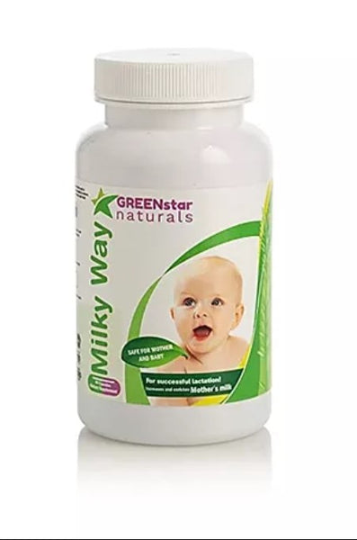 Greenstar Natural Milky Way Natural Breastfeeding Supplement for Lactation Support 90 Pills