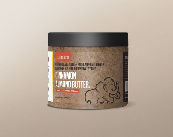 Base Culture Paleo Almond Butter - Cinnamon