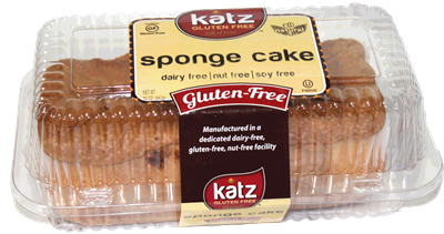 Katz Sponge Cake - Gluten Free